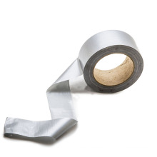High Adhesive Flex Rubberized Silver Waterproof Duct Sealing Tape For Air Conditioner